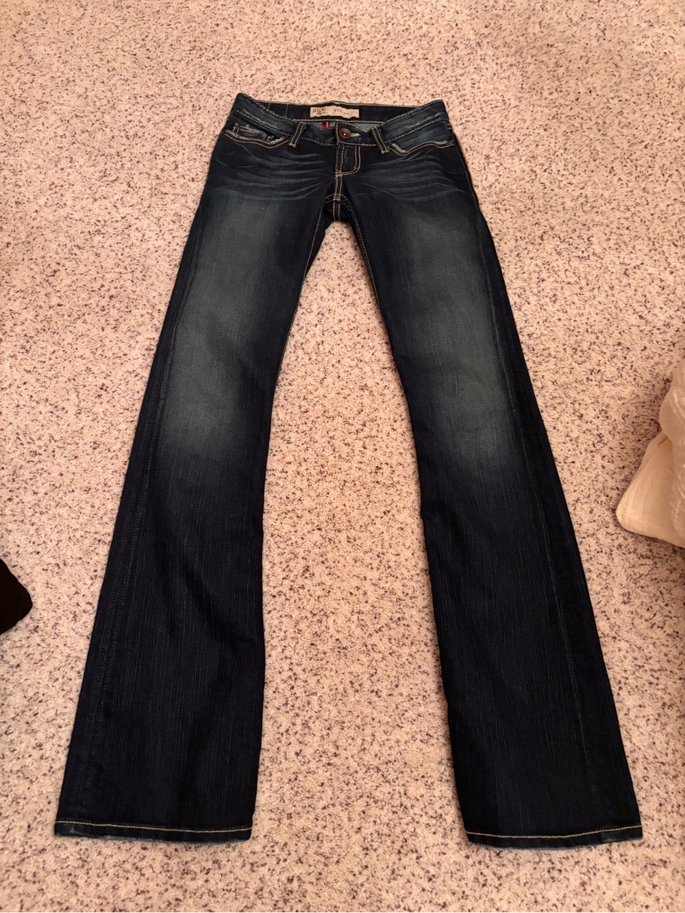 BKE Women’s Dark Blue Flare Jeans